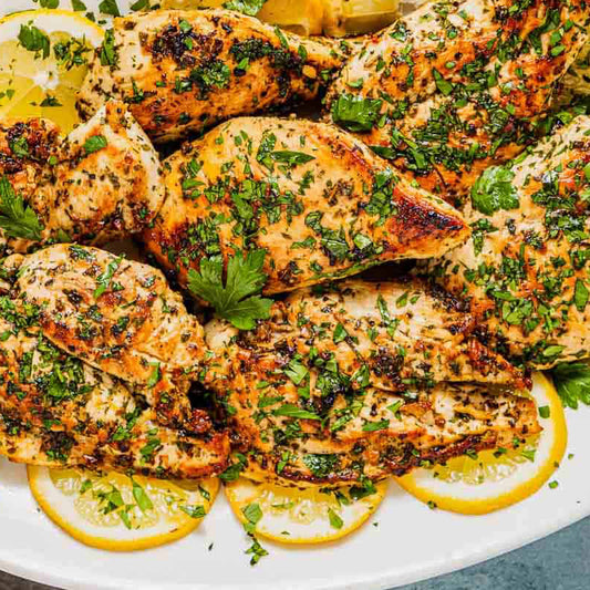 Mediterranean Lemon Garlic Chicken